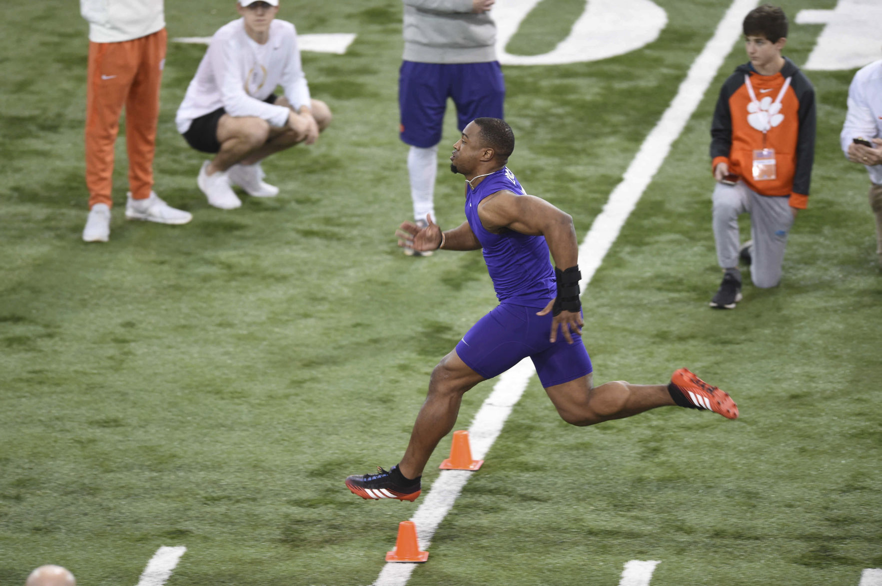 Clemson Pro Day Football